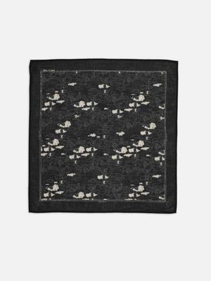 Ingrid Bandana Drift Away Black | Nudie Jeans