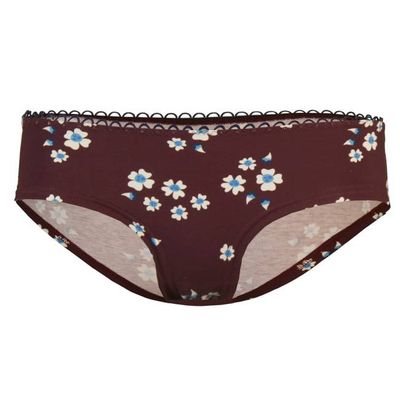 Bio Hipster, Daisy aubergine (rot)