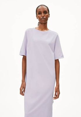 XELINAA JERSEY MIDI DRESS | soft lilac