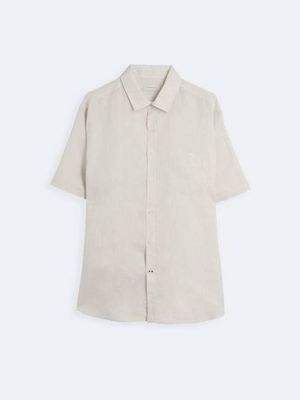 Linen Shirt Short Lido Nature