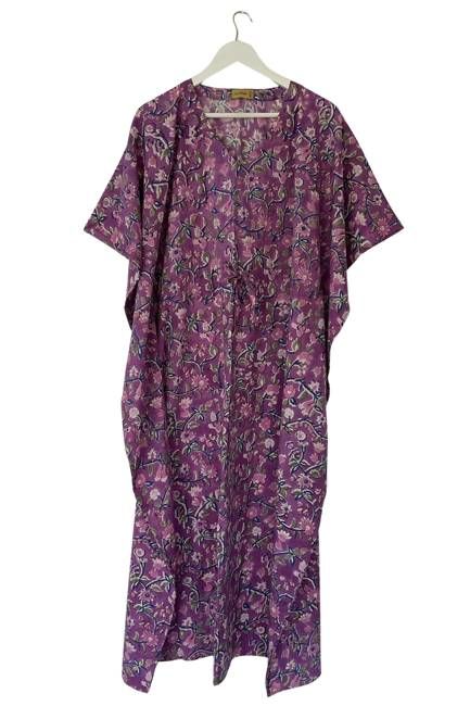 NEW! Block Print Kaftan Long No. 64