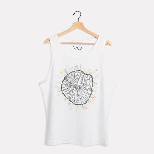Tree Rings Tank (Unisex)