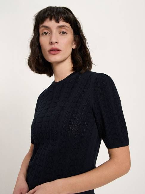 short-sleeved sweater (GOTS)