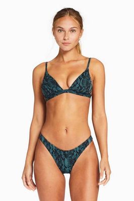 Moss Bralette Top - Green Multi BioSculpt