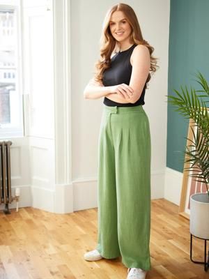 Lana - Trousers - Olive