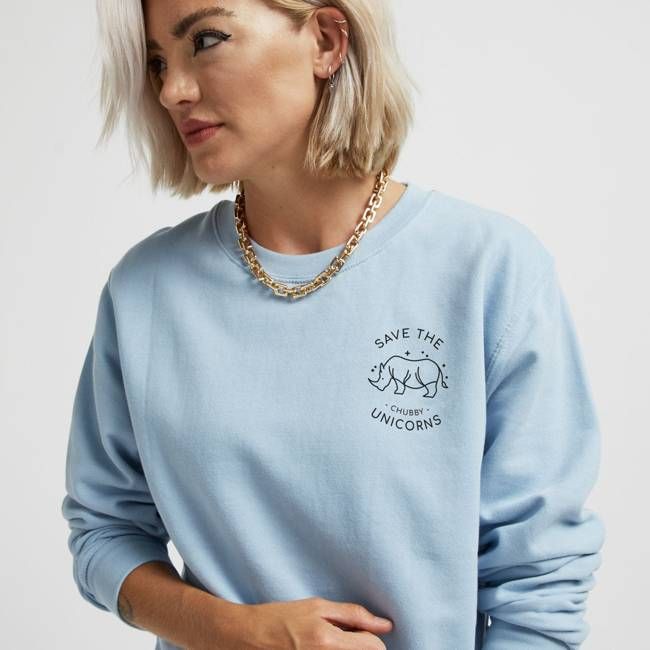 Save The Chubby Unicorns Corner Sweatshirt (Unisex)