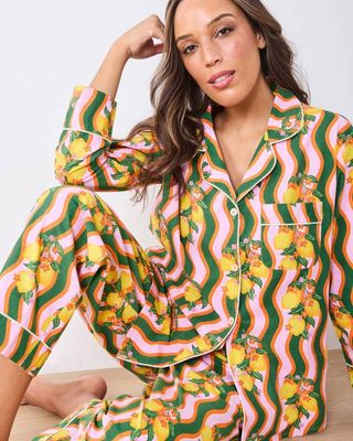 Lemon Twist - Long PJ Set - Limoncello