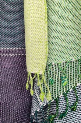 NEW! PLAID Wool Cape Hope JULAHAS+