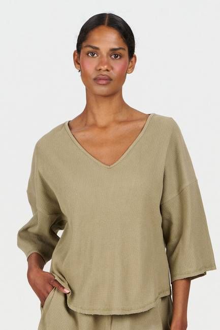 IDA Organic Cotton Top - Green