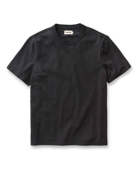 Taylor Stitch The Organic Cotton Shop Tee in Black