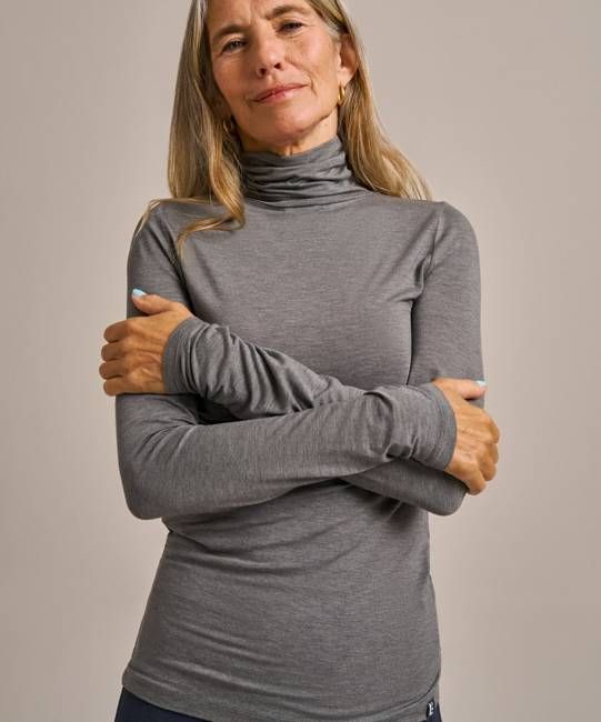 Women's Lisse Roll Neck Top