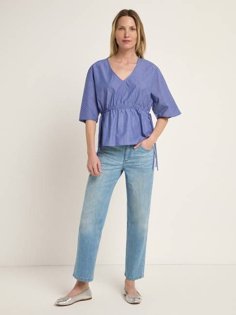 Striped blouse (GOTS)