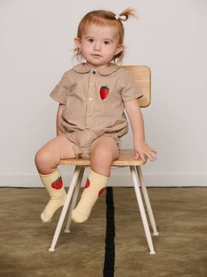 Body aus gewebter Popeline