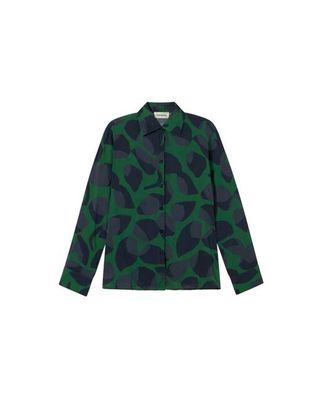 Green leaf Ecovero Katha blouse