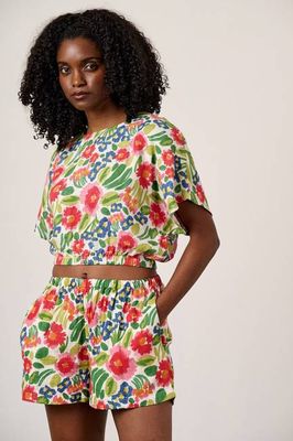 Zamora - Baumwolltop in Ivory Marie