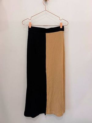 Sample Sale Finn Ribbed Skirt in Two Toned