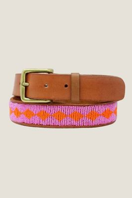 Diamond Belt | Pink/Orange