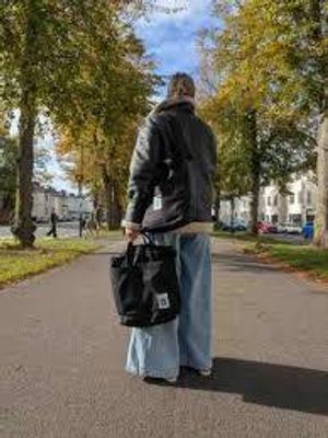 Cora + Spink Mini Pickle Backpack Black