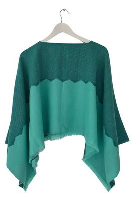 NEW! Valley Wind Wool Poncho Aranya
