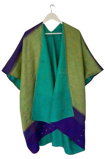 Vintage Silk Trudi Poncho No. 15 Jodhpur Edit