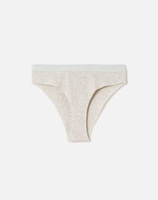 Hanes Ribbed Boy Brief - Heather Grey