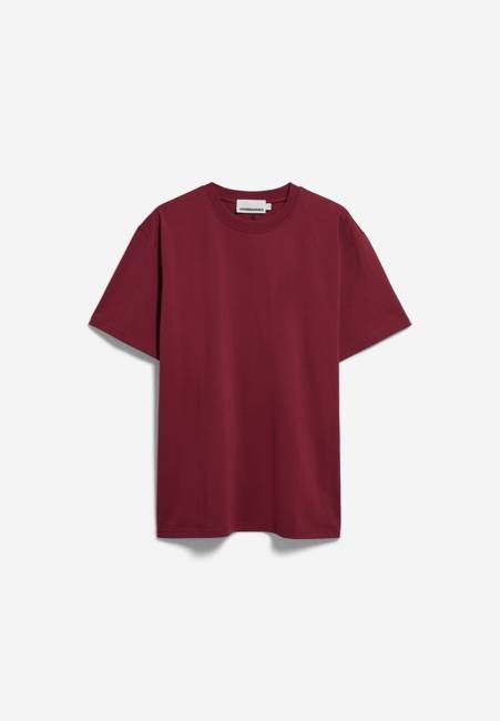 MAARKOS MID WEIGHT T-SHIRT | velvet red
