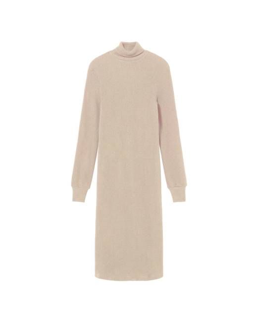 Camel knitted Amaia dress