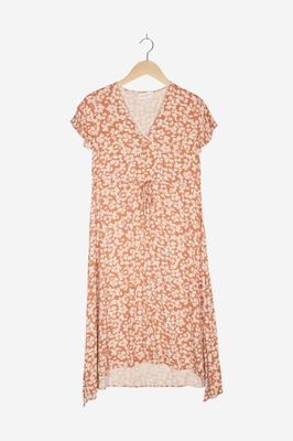 Webkleid mit Alloverprint RS