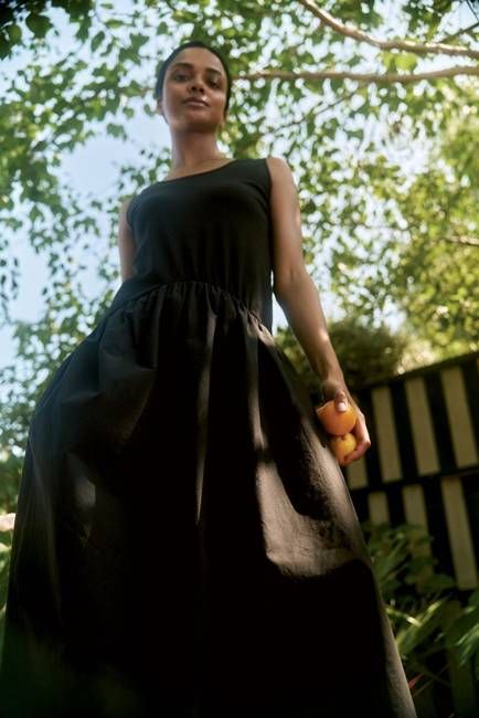 NEEMA Organic Cotton Dress - Black