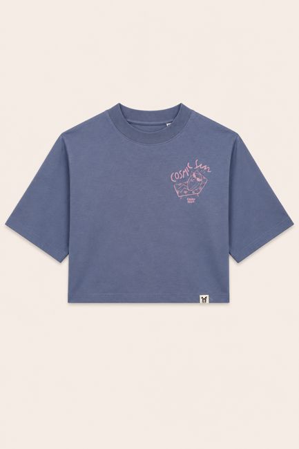 CAMISETA AZUL COSMIC SUN CORTA