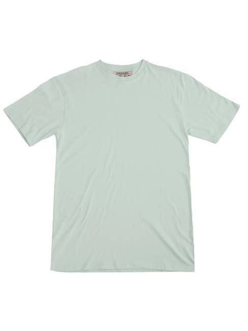 Plant Dyed Organic Oversized Tee in Olive Green