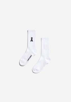 SAAMUS BOLD SOCKS | white
