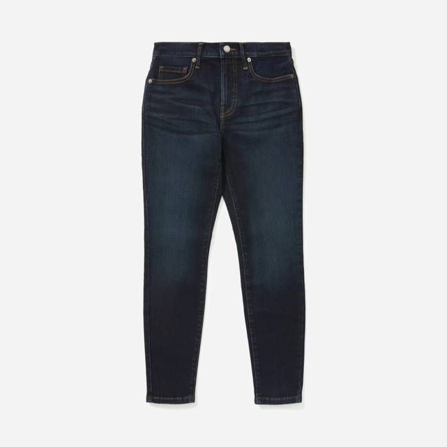 The Authentic Stretch High-Rise Skinny | Deep Indigo | 30.5" Inseam