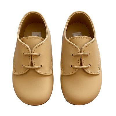 Britannical x Early Days Chipper Pre-Walker Babyschuhe, Kamelbraun