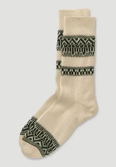 Norwegian socks made from pure organic virgin wool