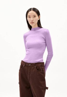 ALAANIA KNIT SWEATER | smart lilac