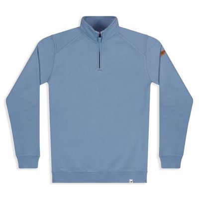 nevis organic cotton quarter zip