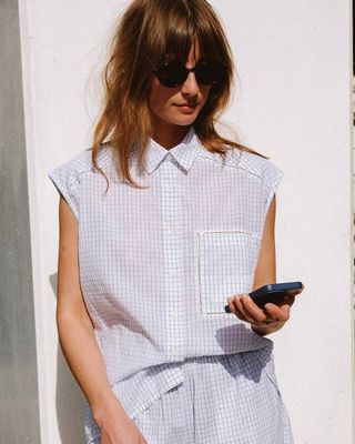 Indi & Cold Oversized Poplin Shirt