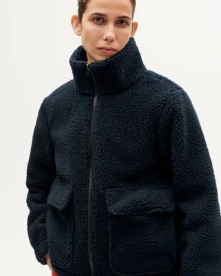 Graphite fleece Sophie jacket