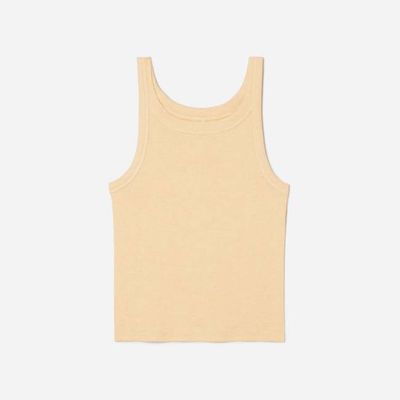 The Pima Micro-Rib Short Tank | Melon