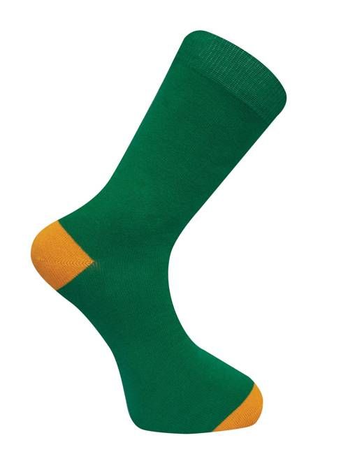 PUNCHY - GOTS Organic Cotton Socks Green