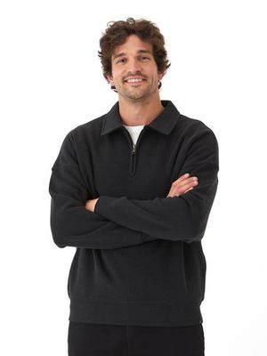 Gabe Triblend Fleece 1/4 Zip Polo