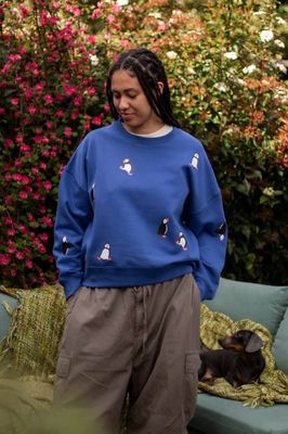 Puffins boxy Sweater