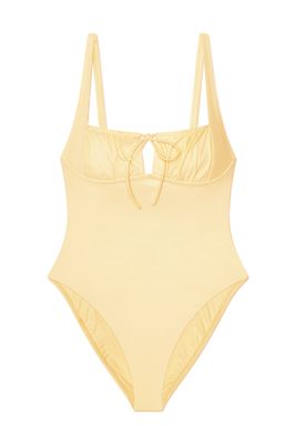 Chemise One Piece in Mellow Yellow