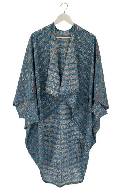 NEW! Block Print Kimono No. 85