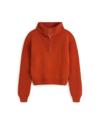 Orange wool Tanit sweater