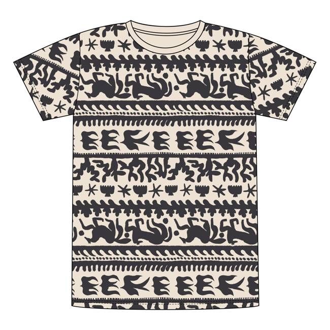 T-shirt Stockholm Beach Gallop Egg White
