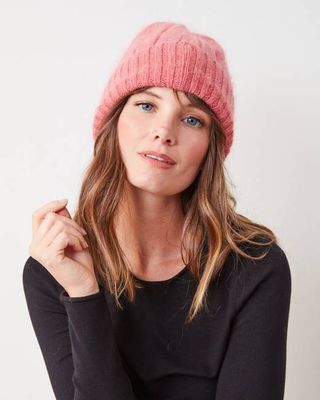 Dark Pink - Super Soft Angora Beanie - Comfortarians