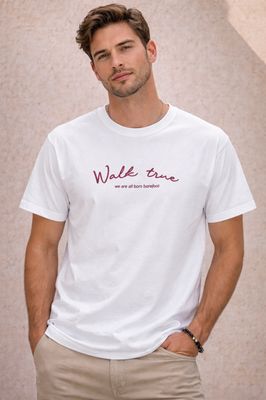 Men's White T-Shirt
