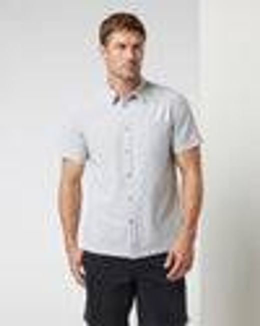 Short Sleeve Bridge Button Down | Vapor Dot | Vuori